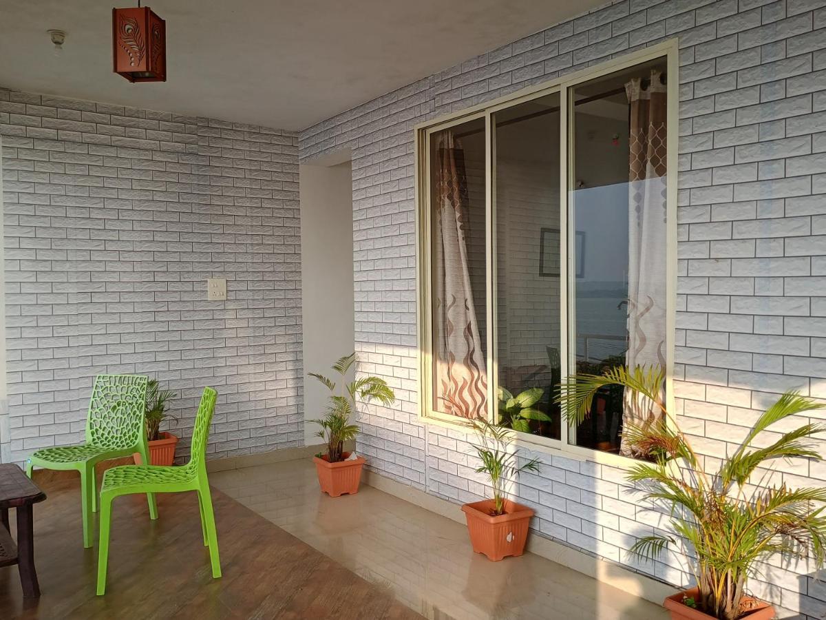 Gs Home On The Bay - Super Sea View Glass Studio Apartment Vagator Exterior foto